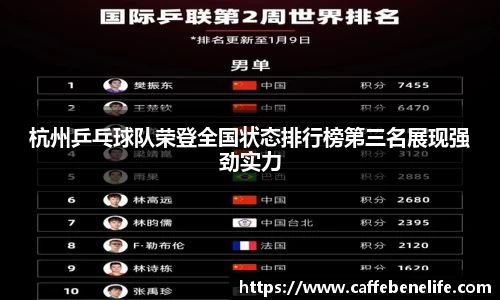 杭州乒乓球队荣登全国状态排行榜第三名展现强劲实力